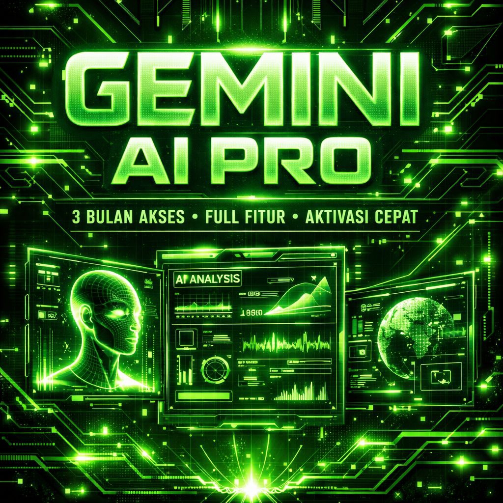 GEMINI AI PRO 3 - 12 BULAN BERGARANSI