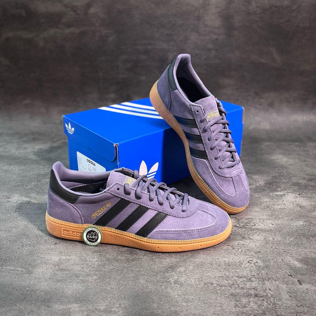 Jual ADIDAS HANDBALL SPEZIAL [PRELOVED VIOLET/ CORE BLACK] #JR3847 ...