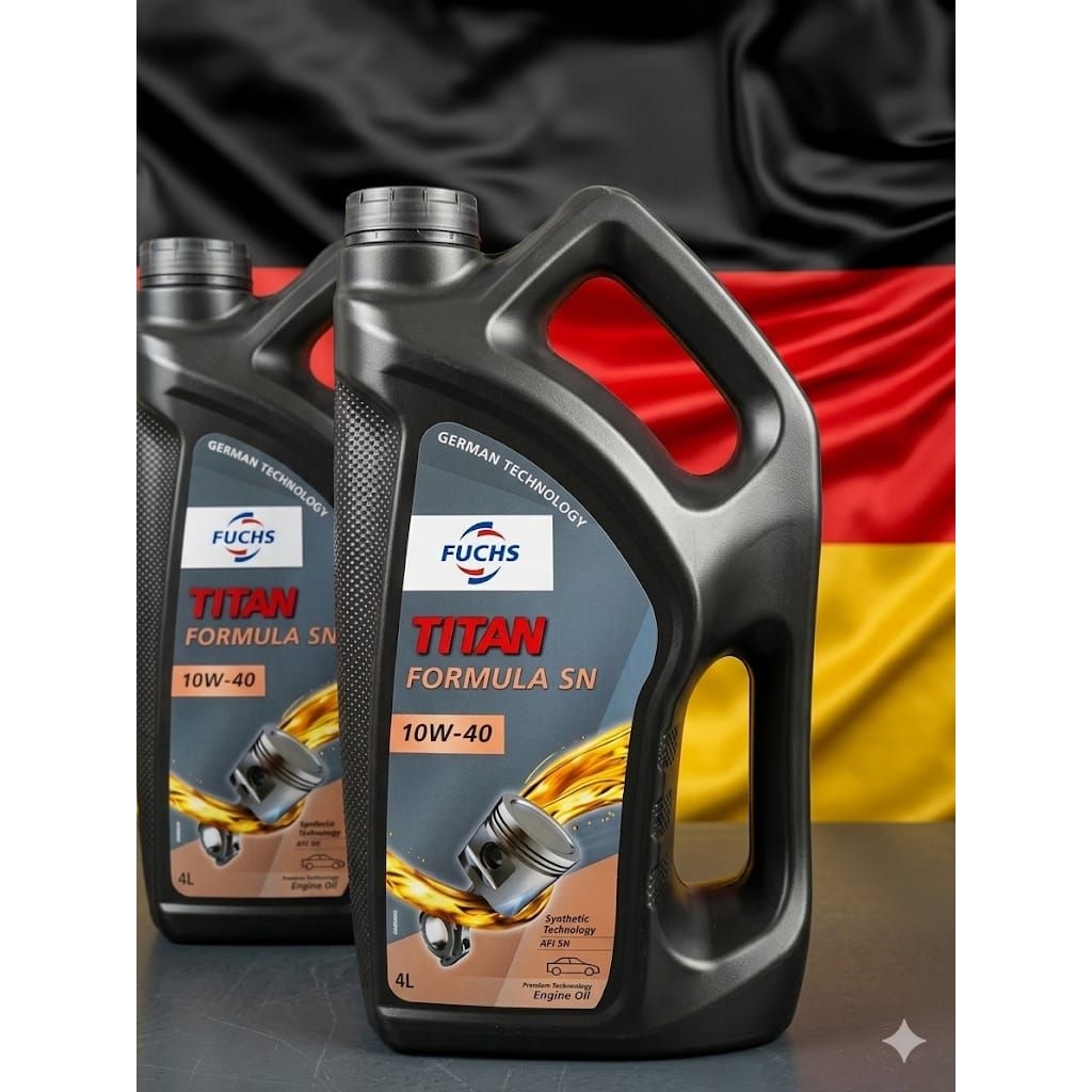 Jual Fuchs Titan 10W40 4L API SN/CF Original 100% | Shopee Indonesia