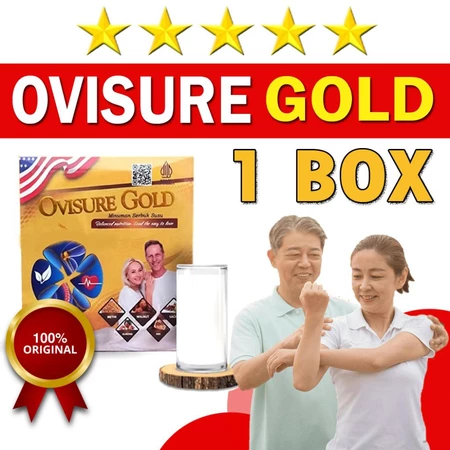 OVISURE GOLD MILK ASLI ORIGINAL SUSU UNTUK NYERI TULANG DAN NYERI SENDI YANG SEHAT 100% AMAN