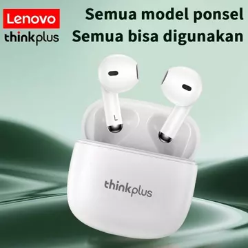 Lenovo Thinkplus Earphone Bluetooth Thinkplus TWS Headphone Nirkabel Earbud Headset Alat Bantu