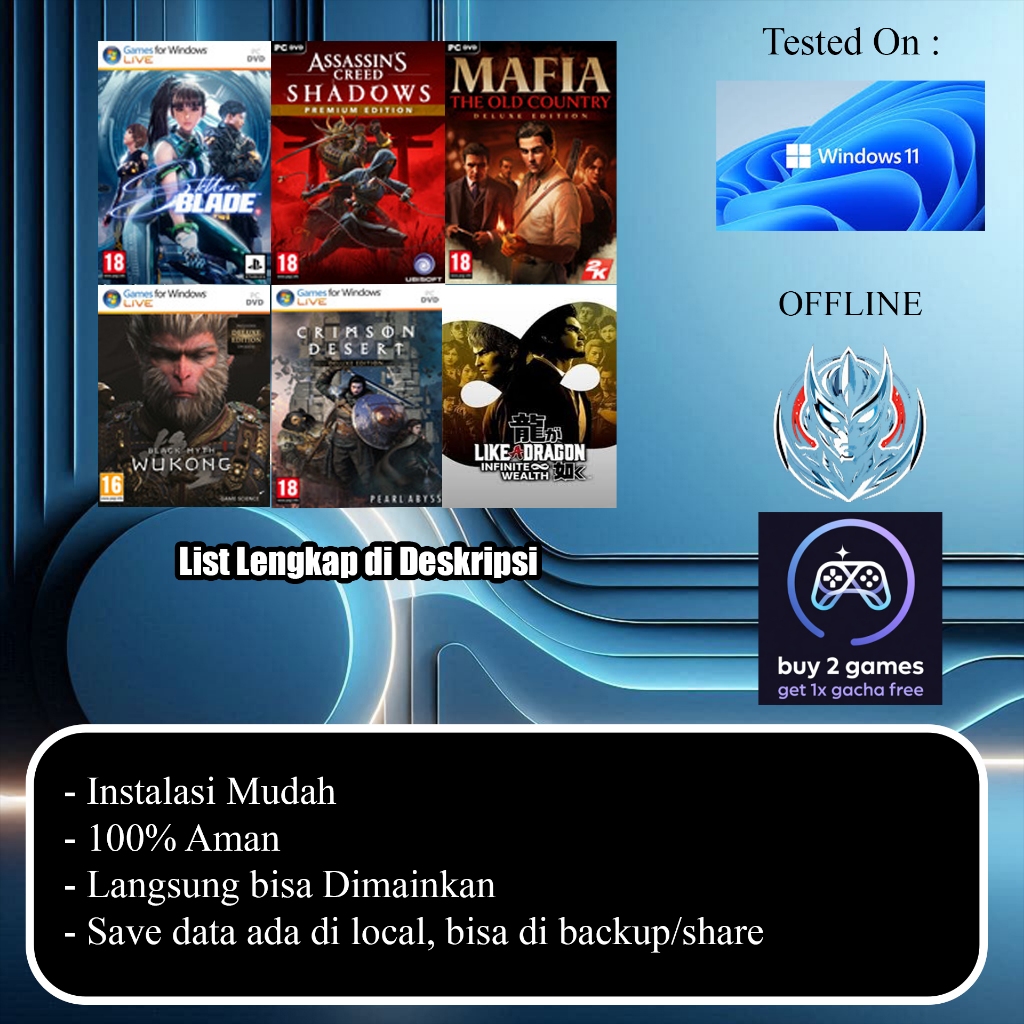Jual PC Offline Game Request/Milih [HYPERVISOR] 100% Aman jika ...
