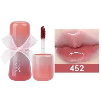 WindWind Lip Jelly Tint Mirror Lip Glaze Moisturizing Nude Essence Lip Gloss Lip Glossy