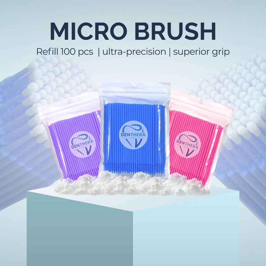 Jual Microbrush Dental Applicator - Refill 100pcs | Shopee Indonesia