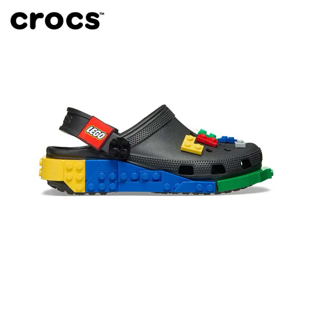 Jual CROCS CLASSIC X LEGO BASIC BLACK | Shopee Indonesia