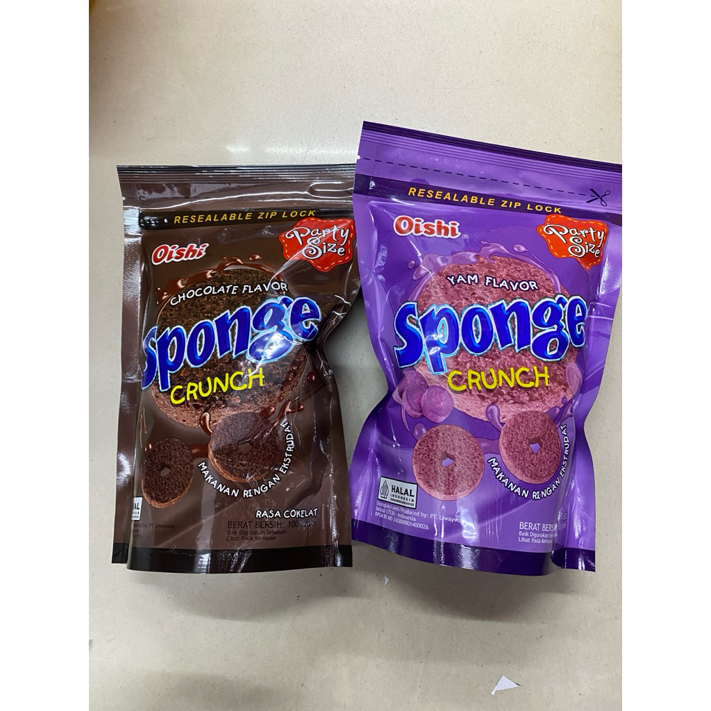 Jual Sponge Coklat - 100gr, Renyah, Praktis, Higienis | Shopee Indonesia