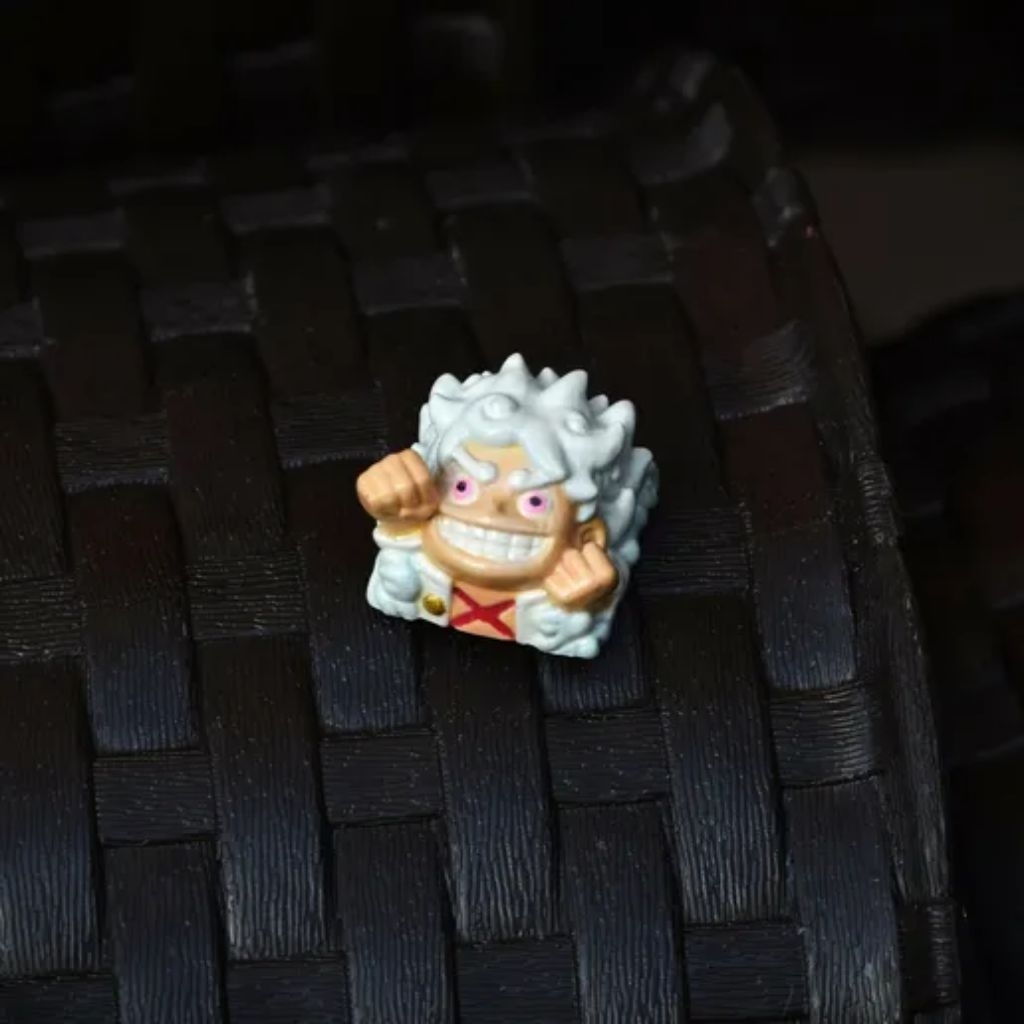 Jual Keycaps Artisan Luffy Gear 5 One Piece – Varian Laughing ...