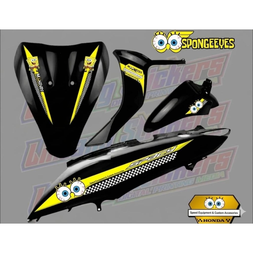 Jual list stripping honda spacy custom bagus keren free request custom ...