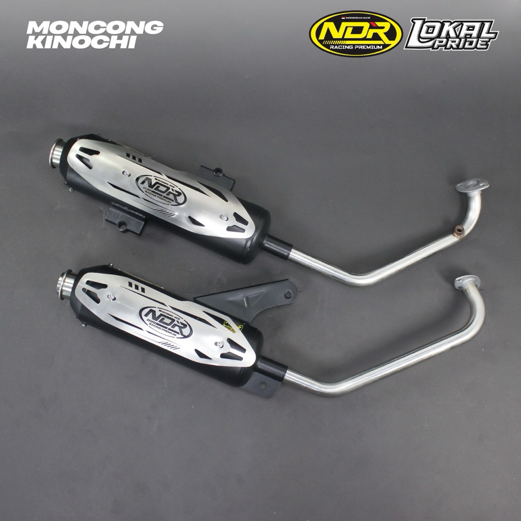 Jual Knalpot Standart Racing Moncong KINOCHI NDR RACING PREMIUM -Breket ...