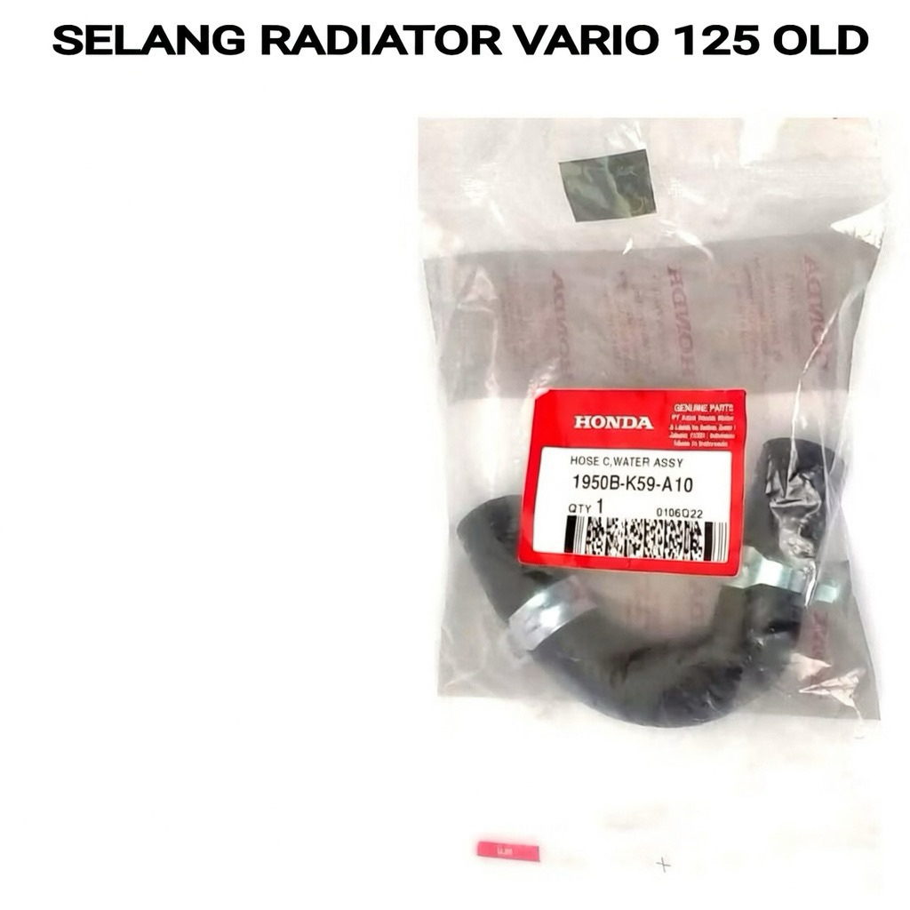 Jual Selang Radiator Motor Original Hose C Water Assy Asli | Shopee ...