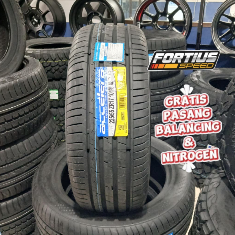 Jual Ban mobil ring 17 ukuran 225 55 R17 type Accelera iota evt ban ...
