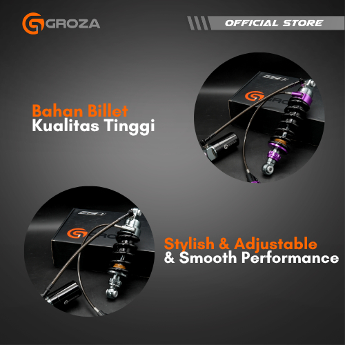 Jual GROZA - GROZA MONOSHOCK DOUBLE RESERVOIR GZ-01 | Shockbreaker ...