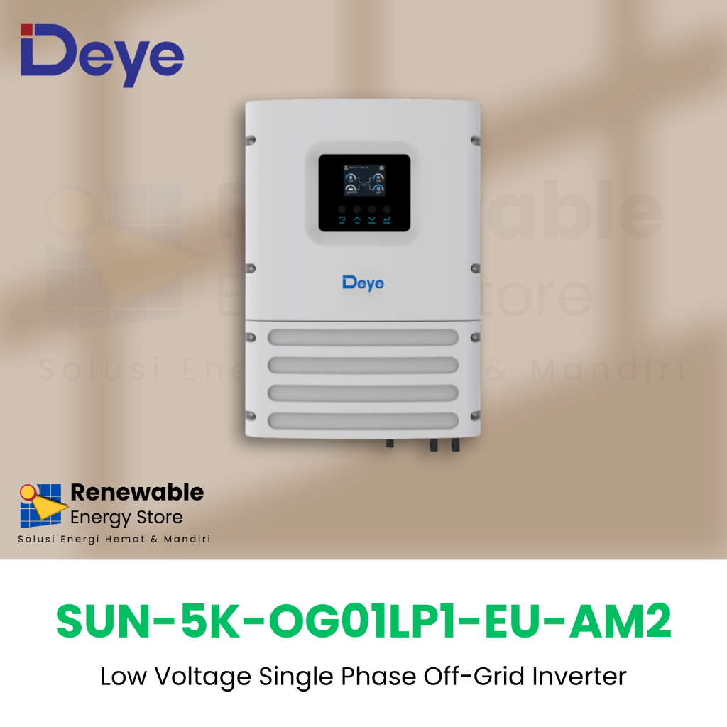 Jual Deye Off-Grid Inverter 5KW Single Phase | Off Grid | SUN-5K ...