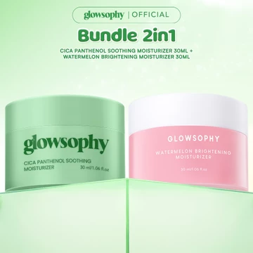 Glowsophy CICA Centella Soothing Moisturizer Gel 30ml Pelembab Wajah Ringan Kulit Berjerawat