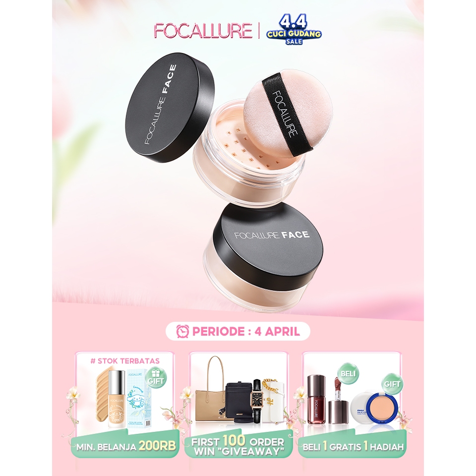 Jual focallure super fine loose powder Harga Terbaik & Termurah April ...