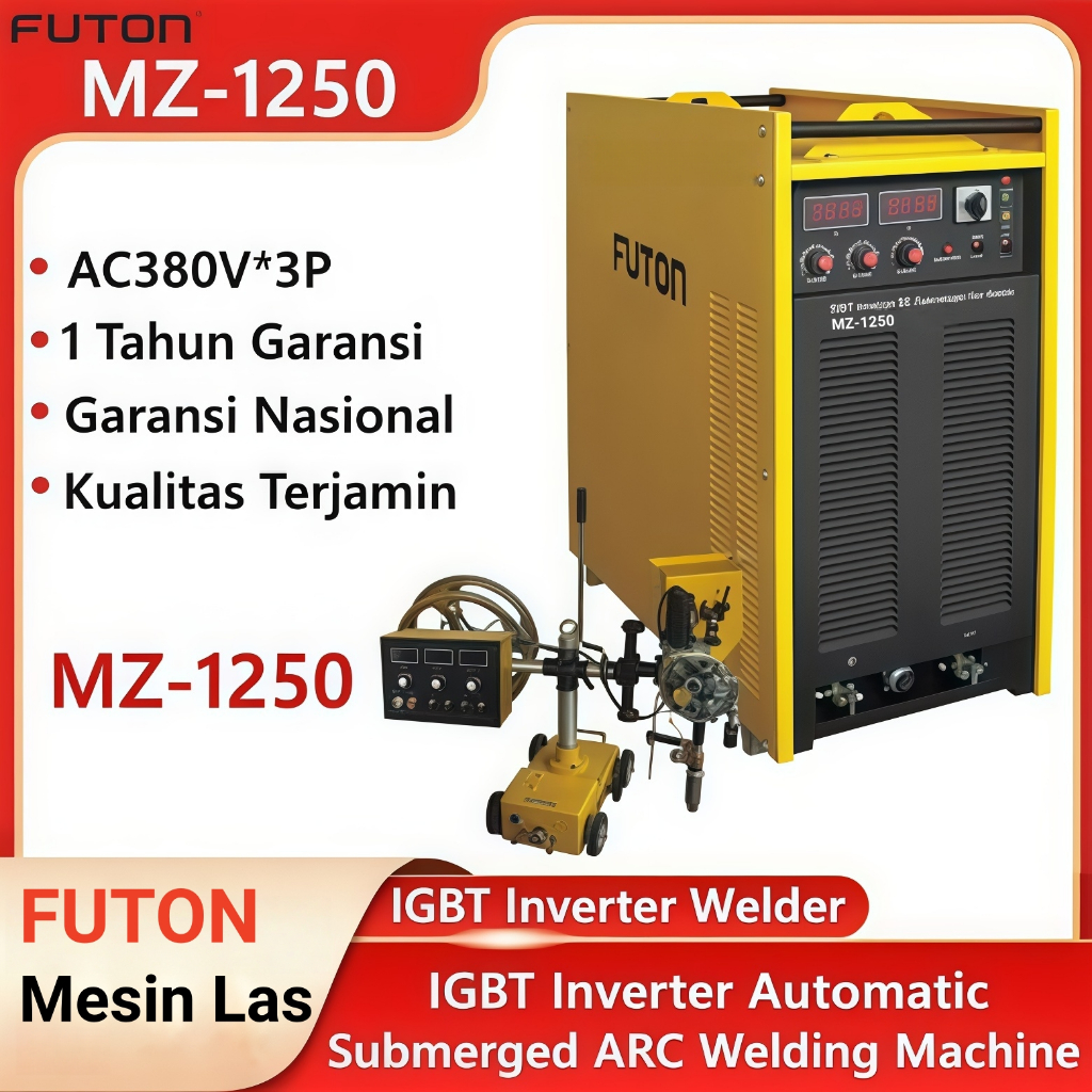 Jual FUTON MZ-1250 Mesin Las Inverter Automatic Submerged ARC Welding ...