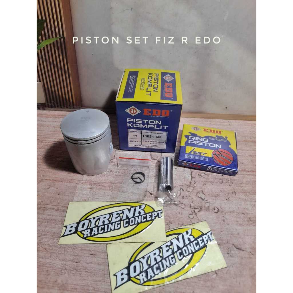 Jual Piston Kit YAMAHA FORCE 1 FIZR F1ZR FORCE STD 50 100 150 EDO ...