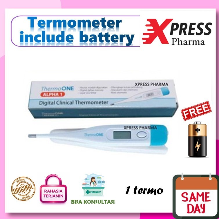 Jual XPRESS ! Termometer Digital Thermo One Alpha 1 Onemed alfa Termo ...