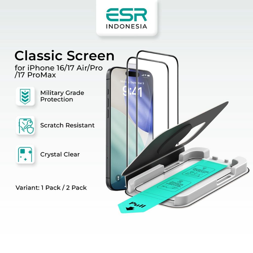 Jual ESR Classic Screen Protector iPhone 16 Pro iPhone 17 Air/Pro ...