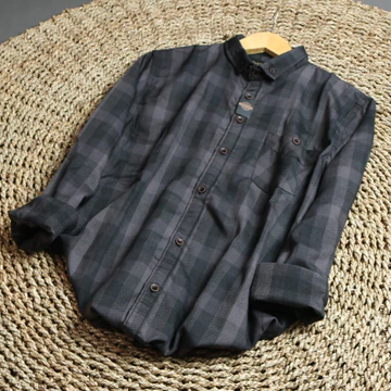 Kemeja Flanel Lengan Panjang Premium Tb Hem Pria Wanita Unisex Casual Kotak Distro