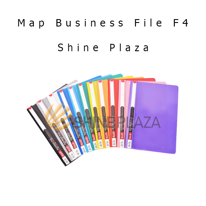 Jual Map Business File Plastik Folio Plastic Snelhecter Dokumen F4 ...