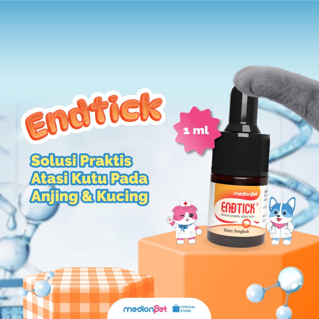 Jual Endtick Obat Kutu Kucing 1 ml | Shopee Indonesia