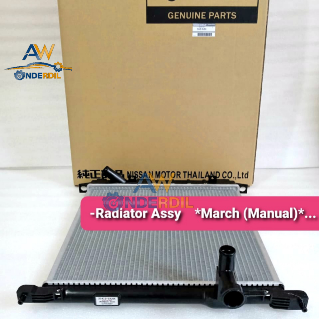 Jual RADIATOR NISSAN MARCH MANUAL DENSO ORI | Shopee Indonesia