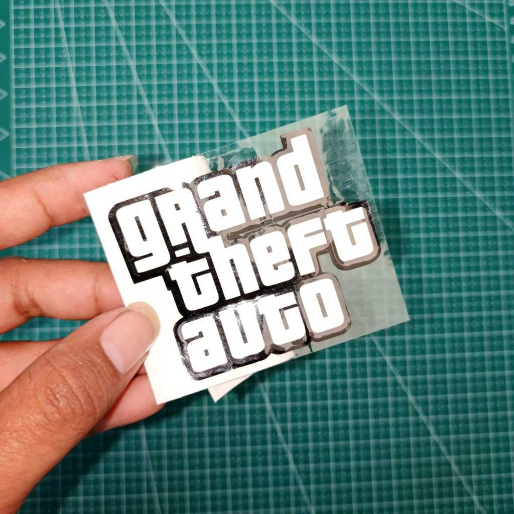 Jual cutting stiker GTA Grand Theft Auto | Shopee Indonesia