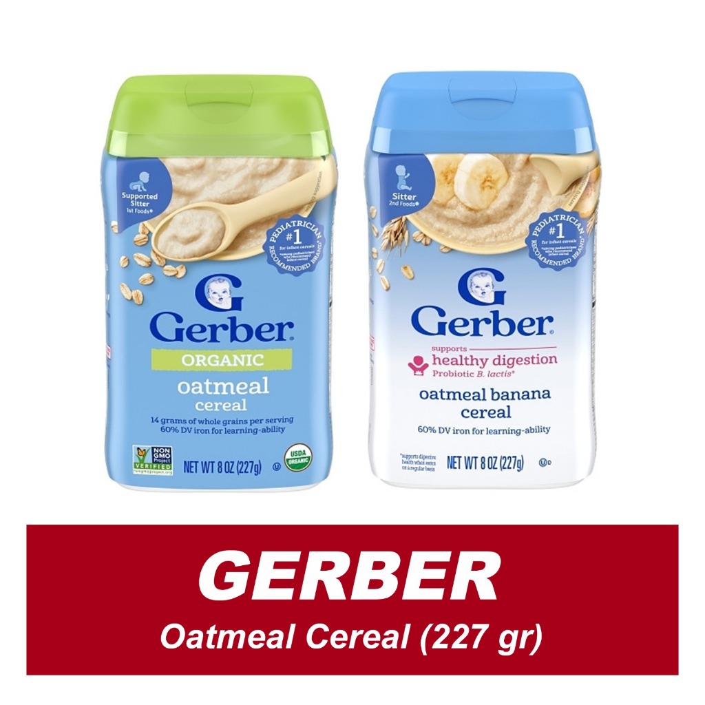 Jual GERBER OATMEAL Berat 227 gr PROMO | Shopee Indonesia