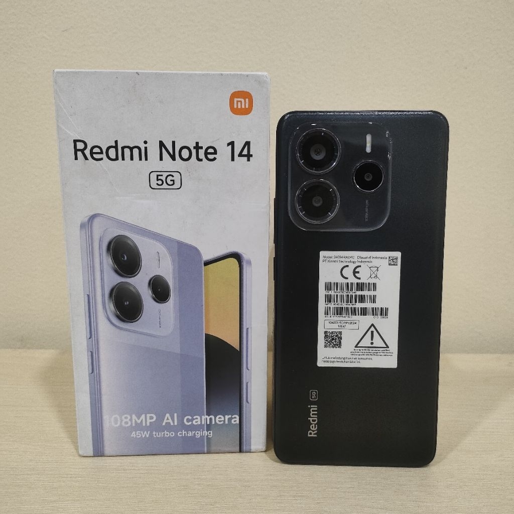 Jual Handphone Xiaomi Redmi Note 14 5G Ram 8 256 GB | Shopee Indonesia