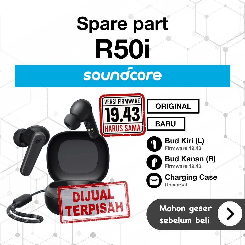 Jual Soundcore R50i Terlengkap & Harga Terbaru Juli 2026 | Shopee Indonesia