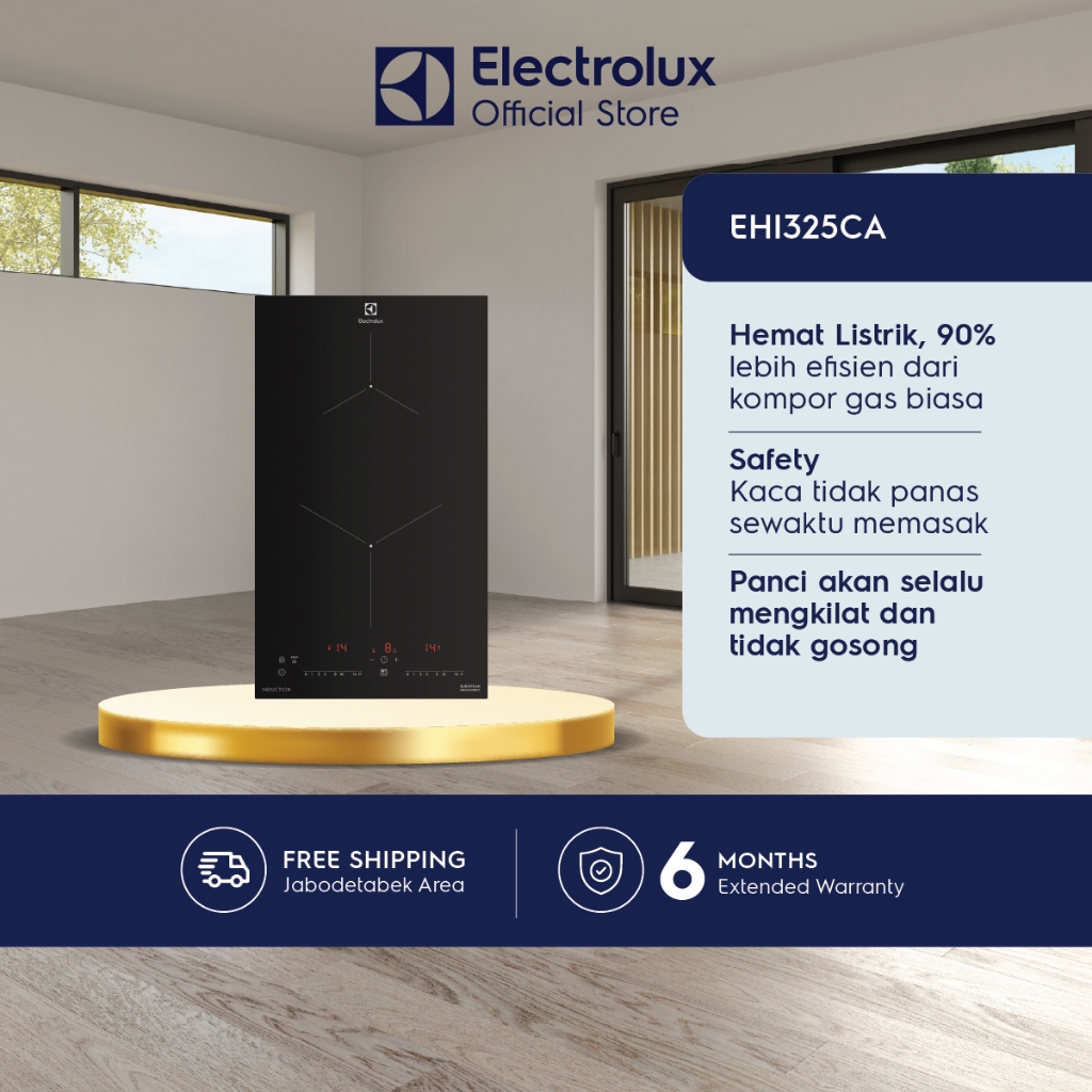 Jual Electrolux Kompor Tanam 30 Cm 2 Zone Masak Sehat,Cepat, Hemat ...