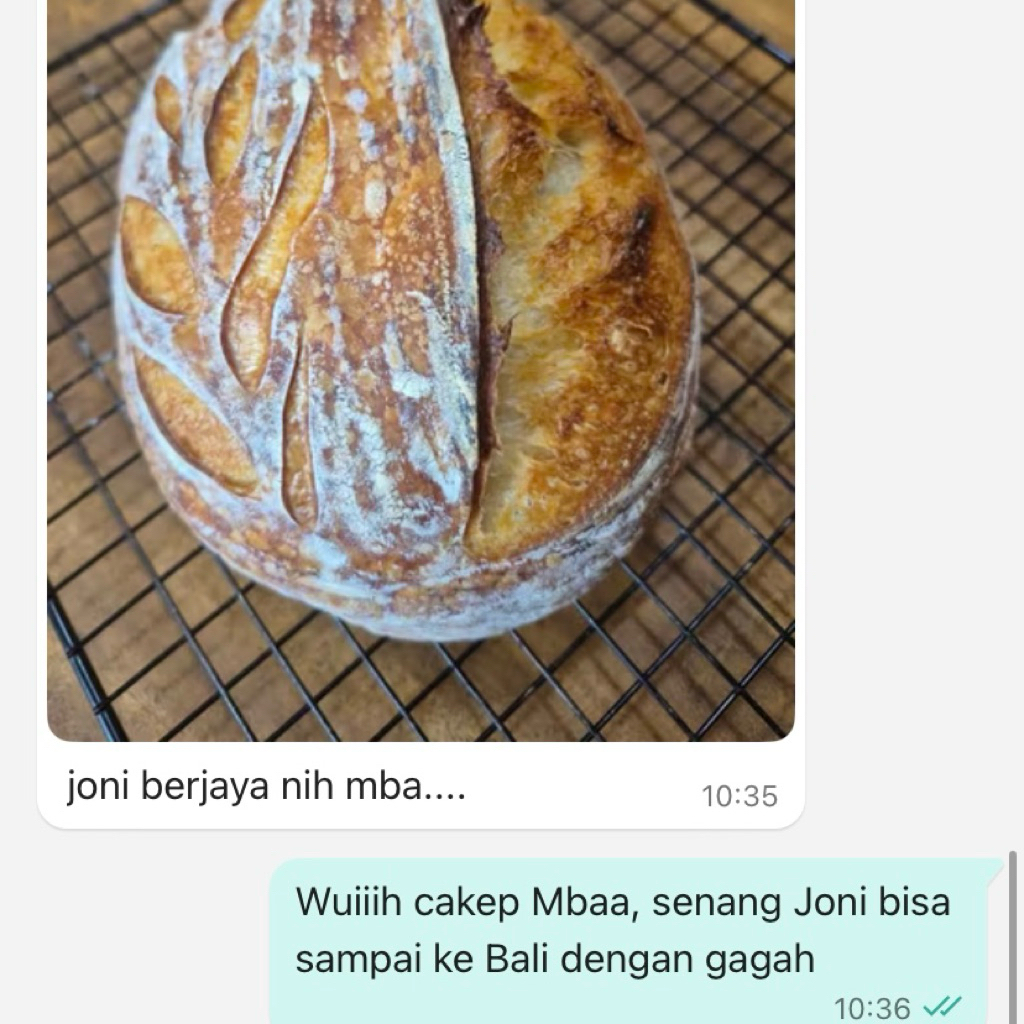 Jual Mamalab Starter Basah Sourdough Aktif dan Mature Whole Wheat ...