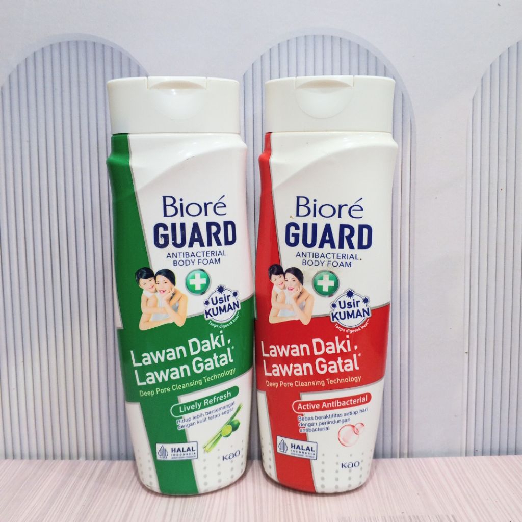 Jual Biore Guard Sabun Cair Botol 100ml Lively Refresh Active ...
