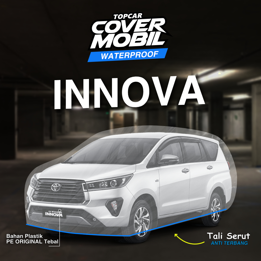 Jual Cover Mobil Transparan Toyota Innova Reborn Lama Venturer Plastik ...