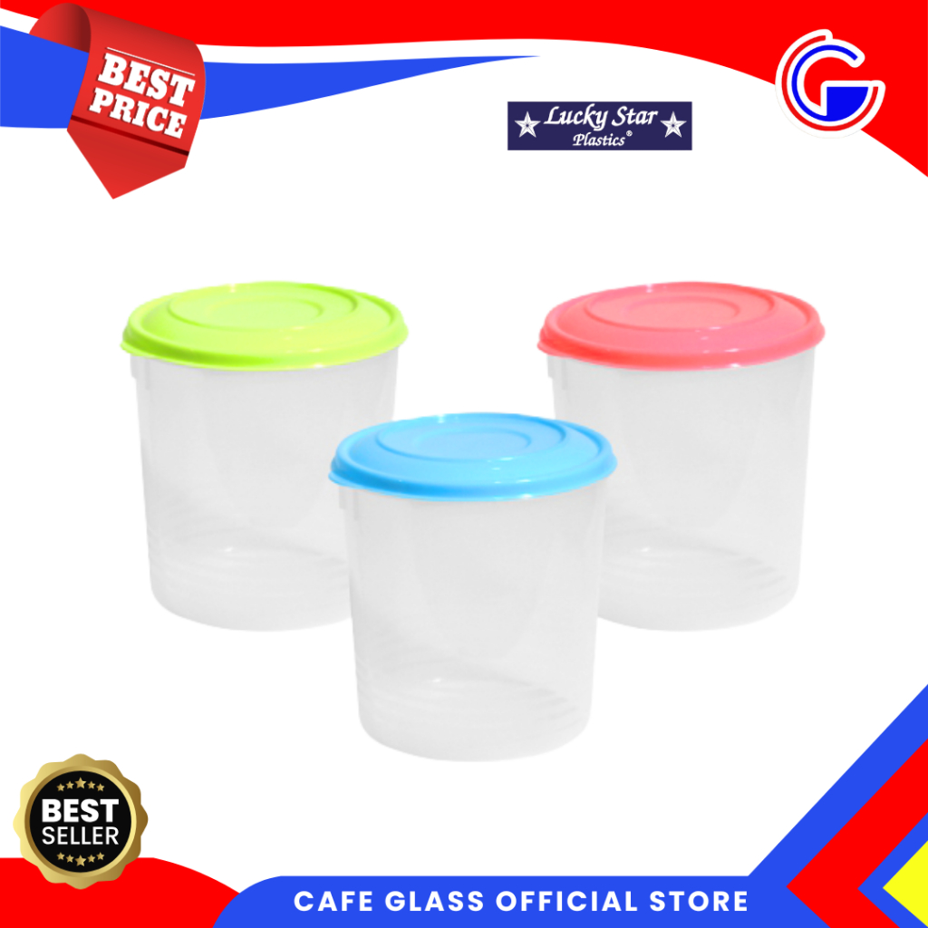 Toples Kue Kering 1500ml - Toples Snack Kedap Udara - Toples Regina 2111 Lucky Star