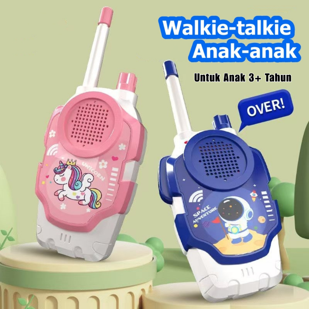 Jual Snapzy Mainan Walkie Talkie Nirkabel Anak 2pcs Jarak Jauh 500 ...