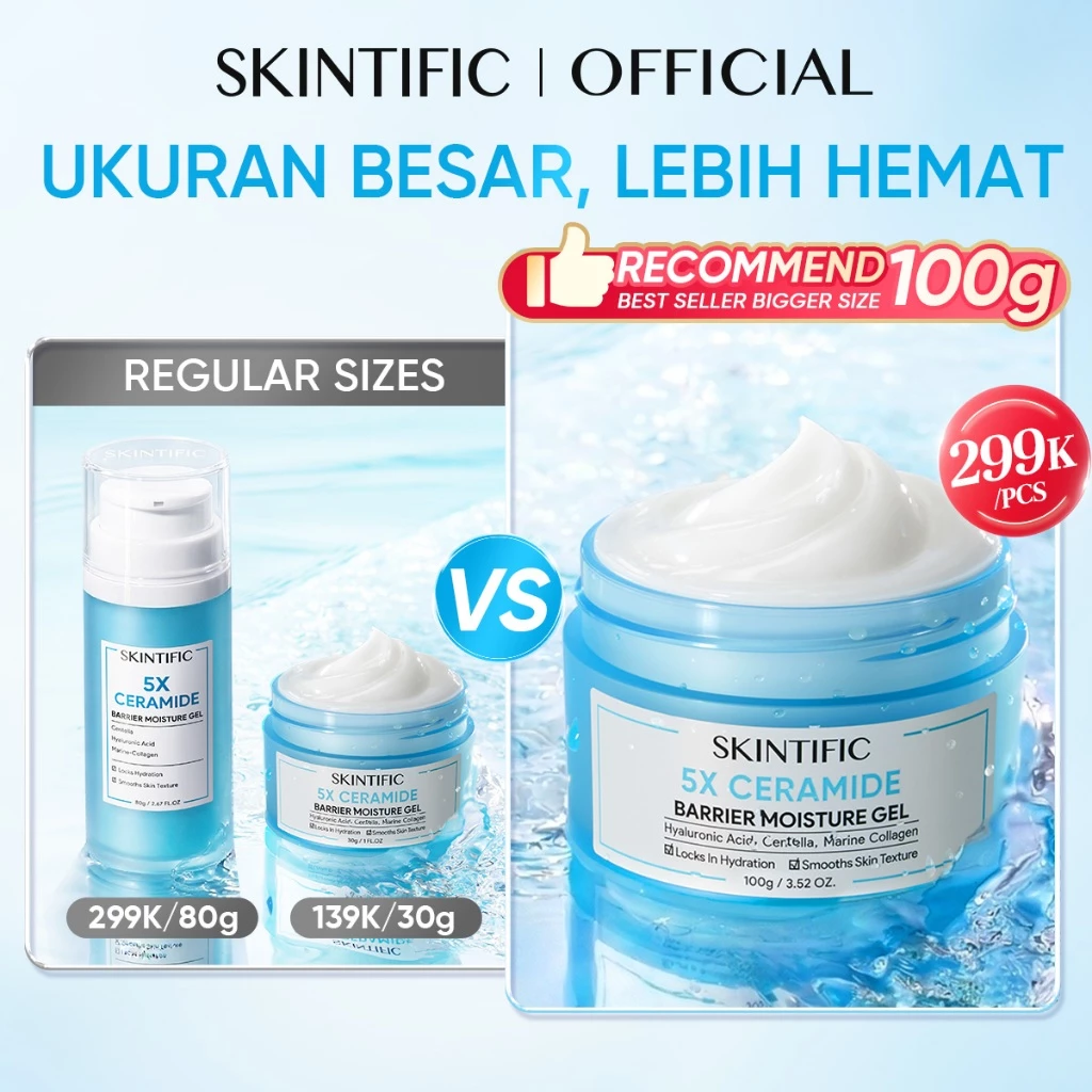 Skintific 5X Ceramide Moisturizer Gel 100g