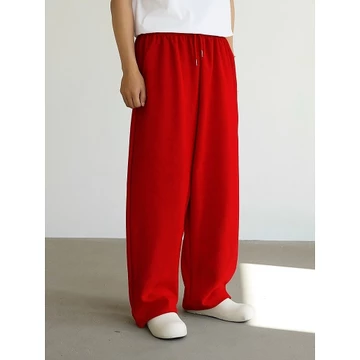 Celana Panjang Highwaist Loose Pants Kulot Panjang Pria Wanita Style Korea