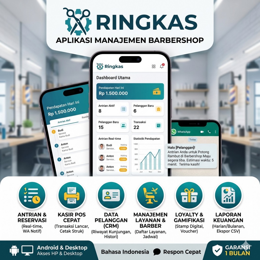 Aplikasi Barbershop Manajemen