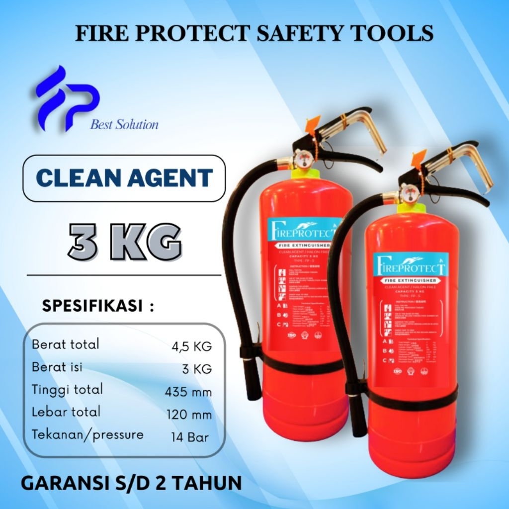 Jual Apar pemadam Liquid clean agent AF11 3kg / hatrone gas / halon ...