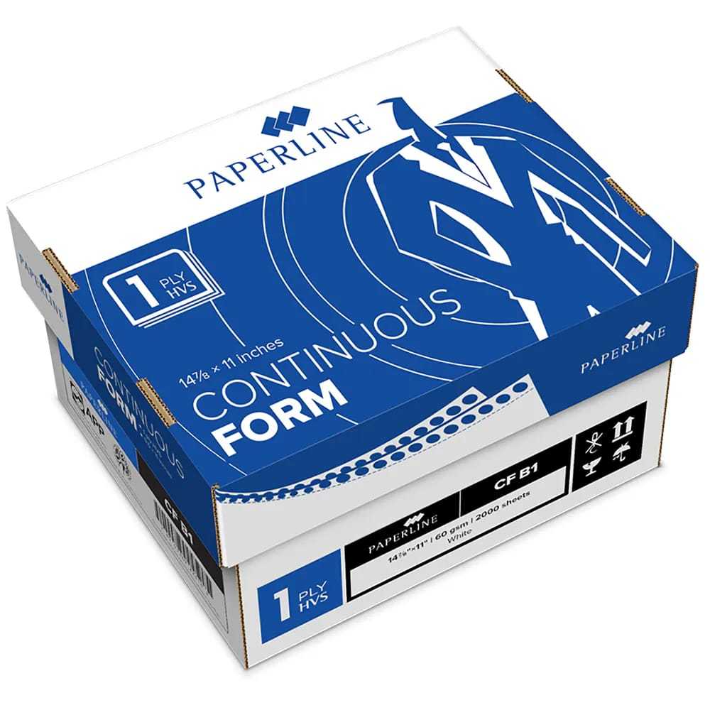 Jual PAPERLINE CONTINOUS FORM NCR / HVS 9.5 X 11 1 / 2 / 3 / 4 / 5 PLY ...
