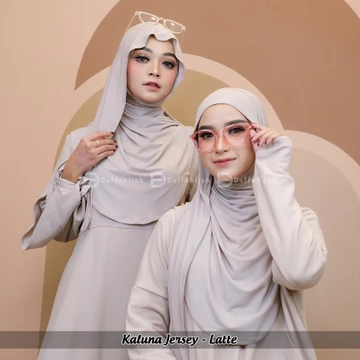 Grade B Pashmina Instan Kaluna Jersey Katun Bamboo By Daffahijab