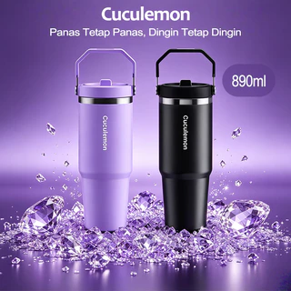 Cuculemon Tumbler 890ml Anti Bocor Tahan Panas