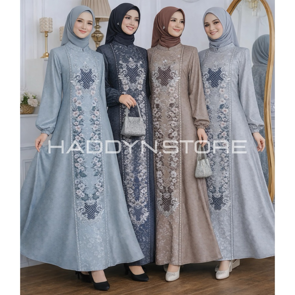 MELINA DRESS | GAMIS SILK PREMIUM | GAMIS PESTA KONDANGAN TERBARU 2026 |GAMIS PESTA MEWAH
