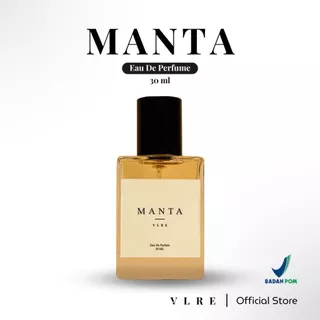 VLRE Eau De Parfum - MANTA Perfume Unisex Manis Vanilla Kue manis Parfum Daily dan indoor Tahan lama