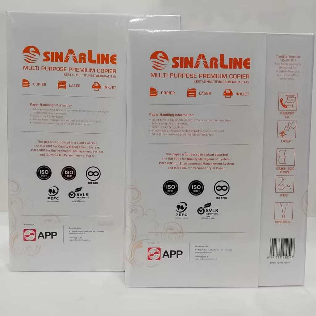Jual KERTAS HVS A4 70 GRAM 1 BOX / 3 RIM AONE COPIER PAPER FOTOCOPY PER ...