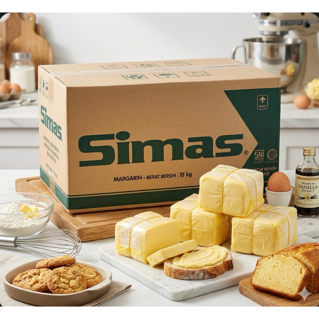 Jual SIMAS MARGARINE 1KG / 500GR / 250GR | Shopee Indonesia