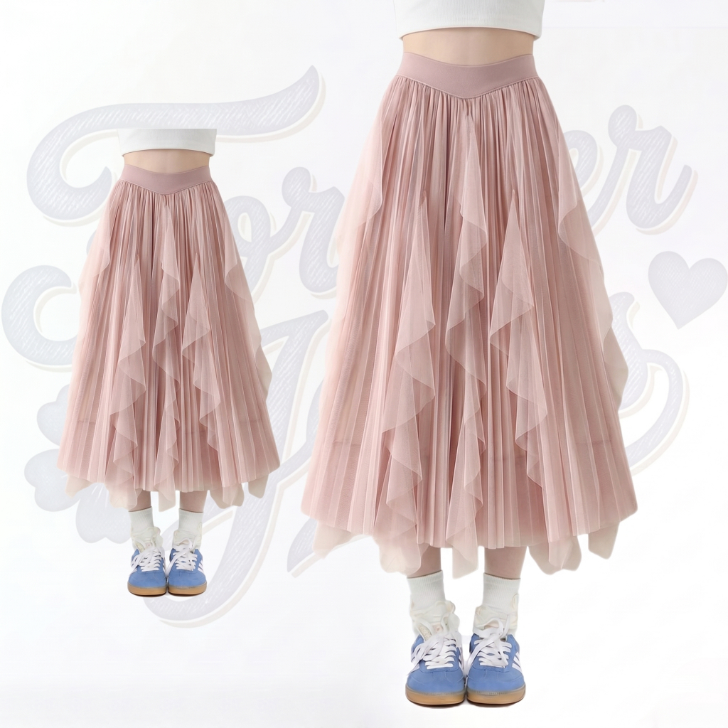 Jual Rok tutu dewasa / Dua lapis tulle / rok jaring 7/8 / korean style ...
