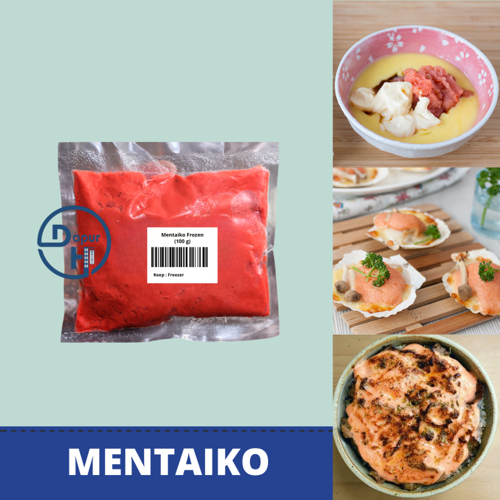 Jual MENTAIKO Myeongnan Telur Ikan Mentai Berbumbu 100 g // Korean ...
